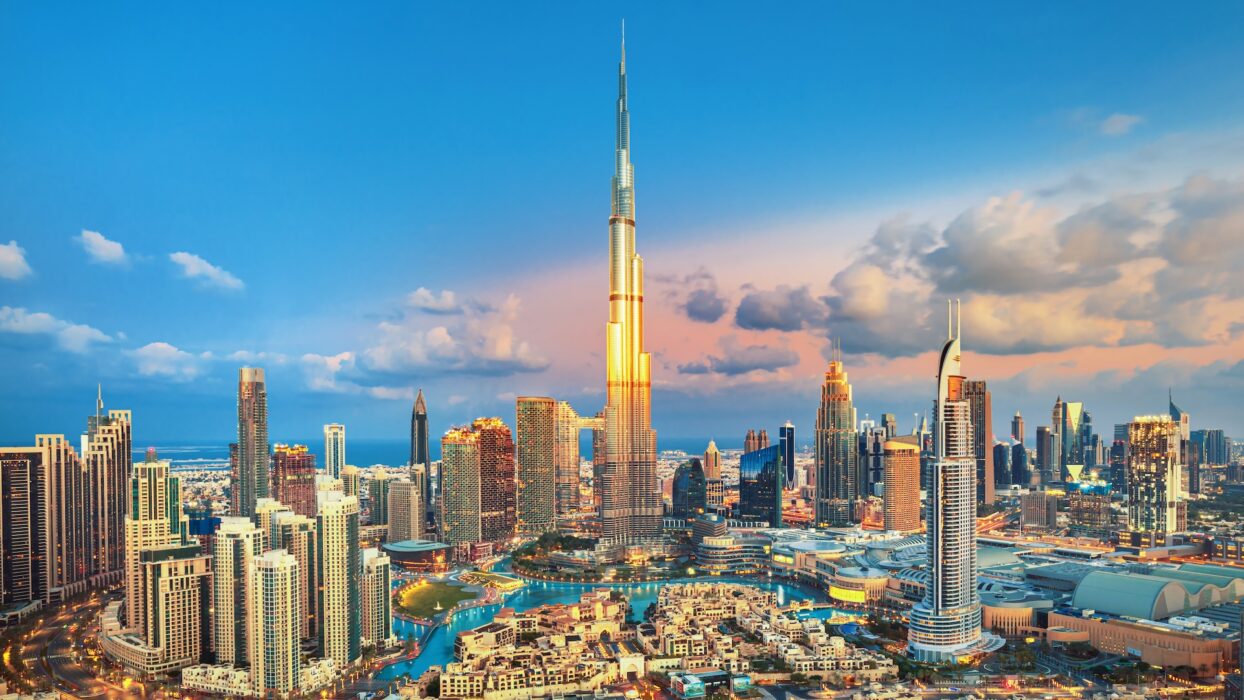 Dubai View Background Image