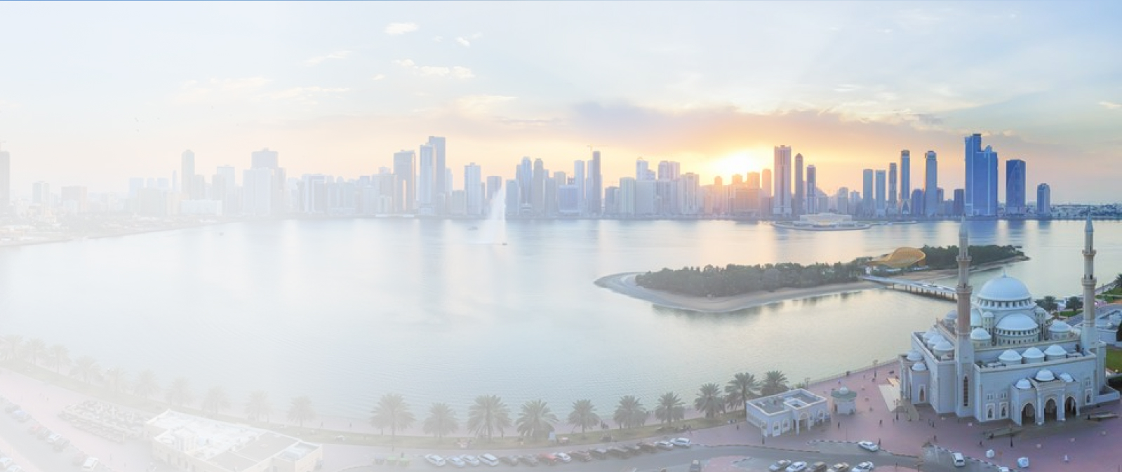 Sharjah HD Background Bright Image