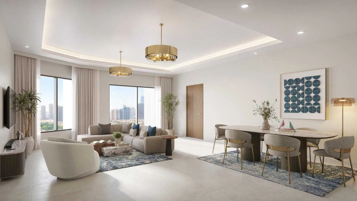 2 Bedroom Apartments for sale in Ajman Pearl Tower