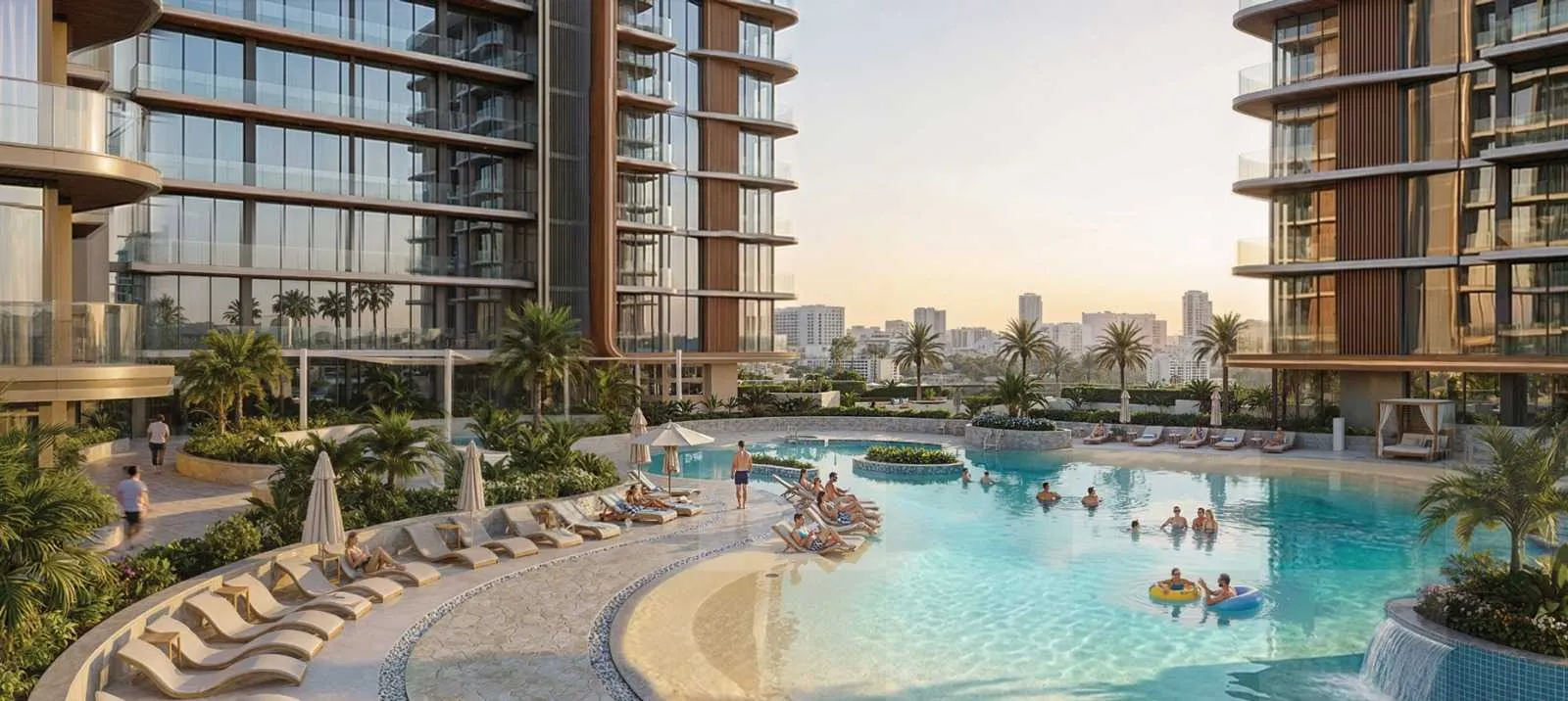 Azizi Jaddaf Beach Oasis