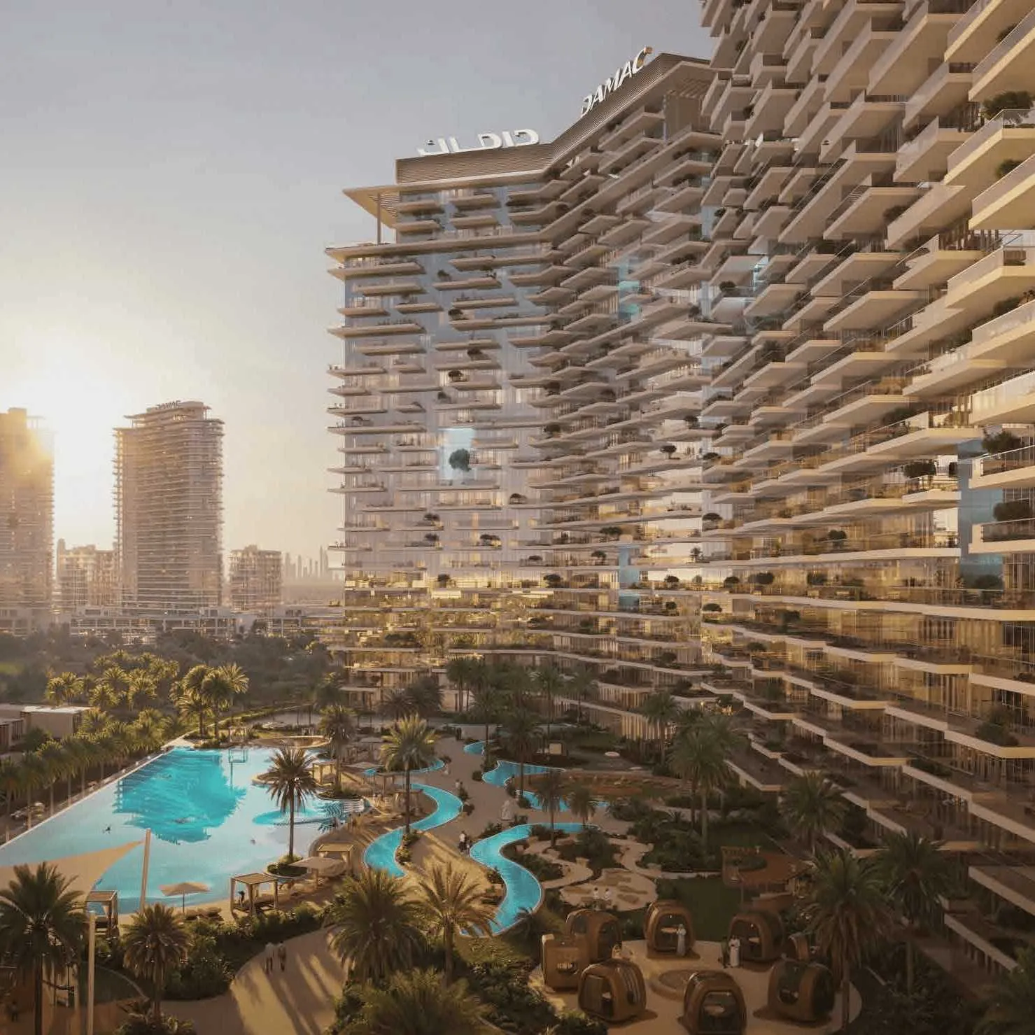 2 Bedroom Apartments for sale in Damac District