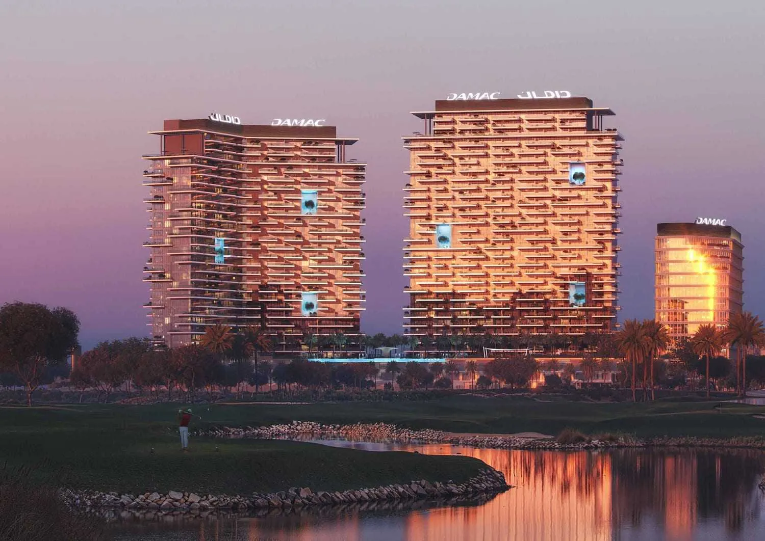 2 Bedroom Apartments for sale in Damac District