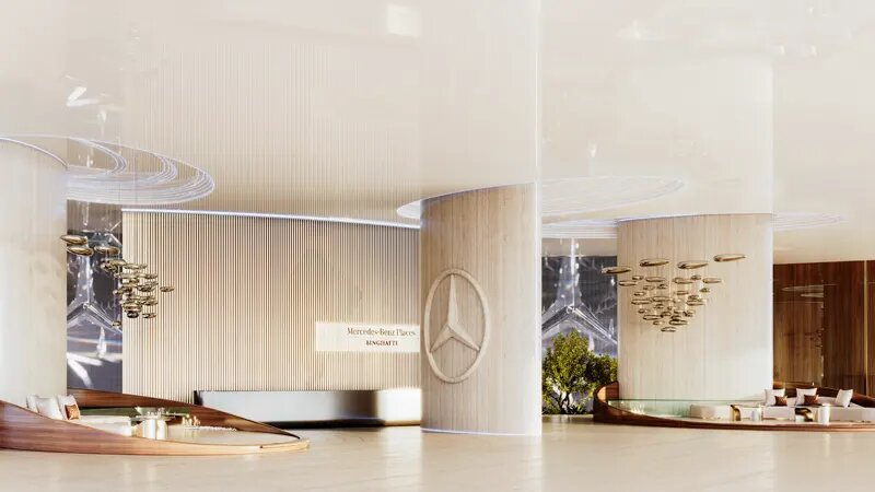 Mercedes Benz Places by Binghatti