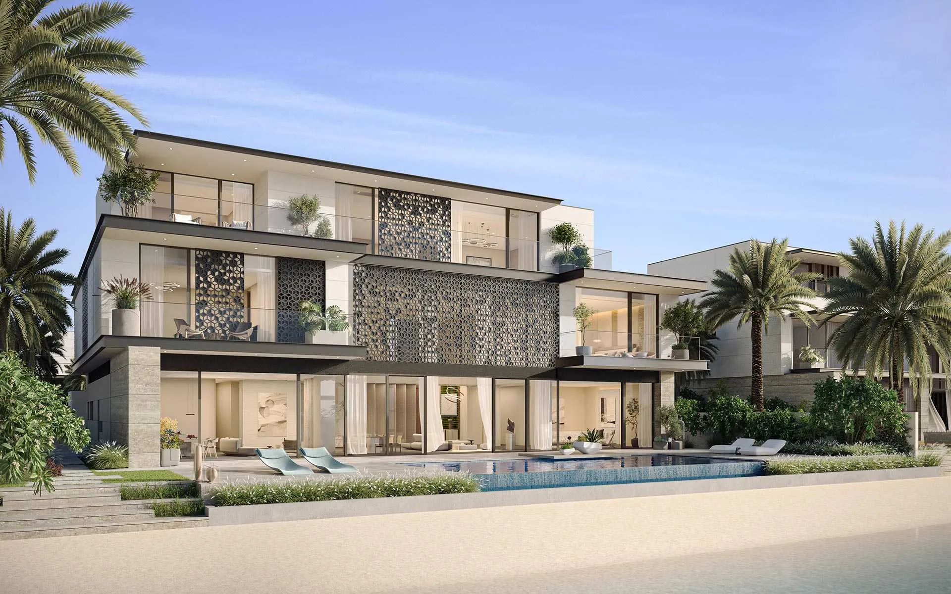 The Beach and Coral Collection Frond F