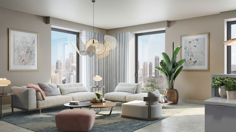 2 bedroom apartments for sale in Vida Residences Creek