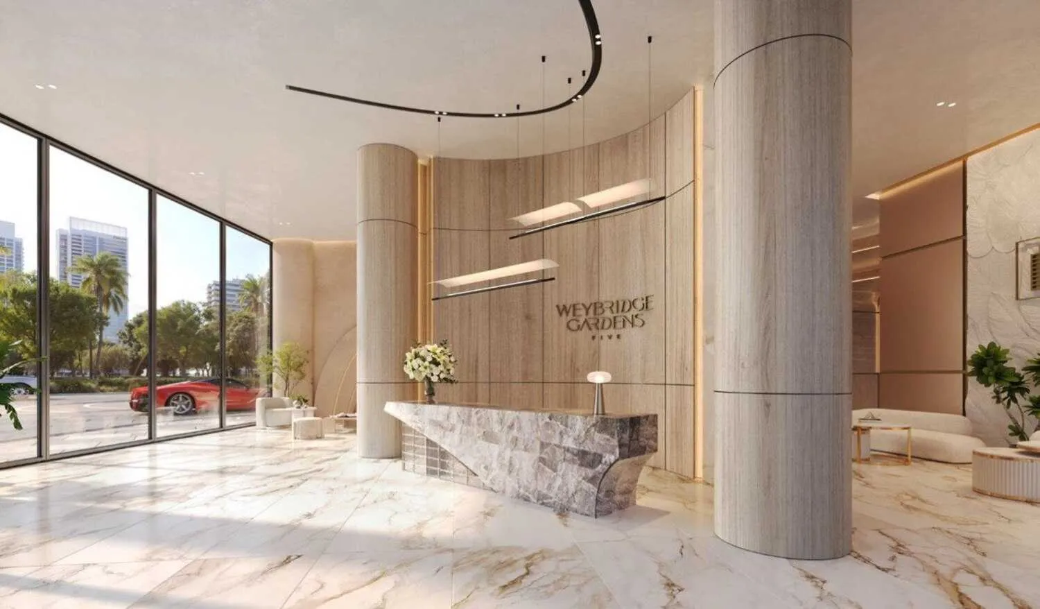 2 bedroom Apartments for sale in Weybridge Gardens 5