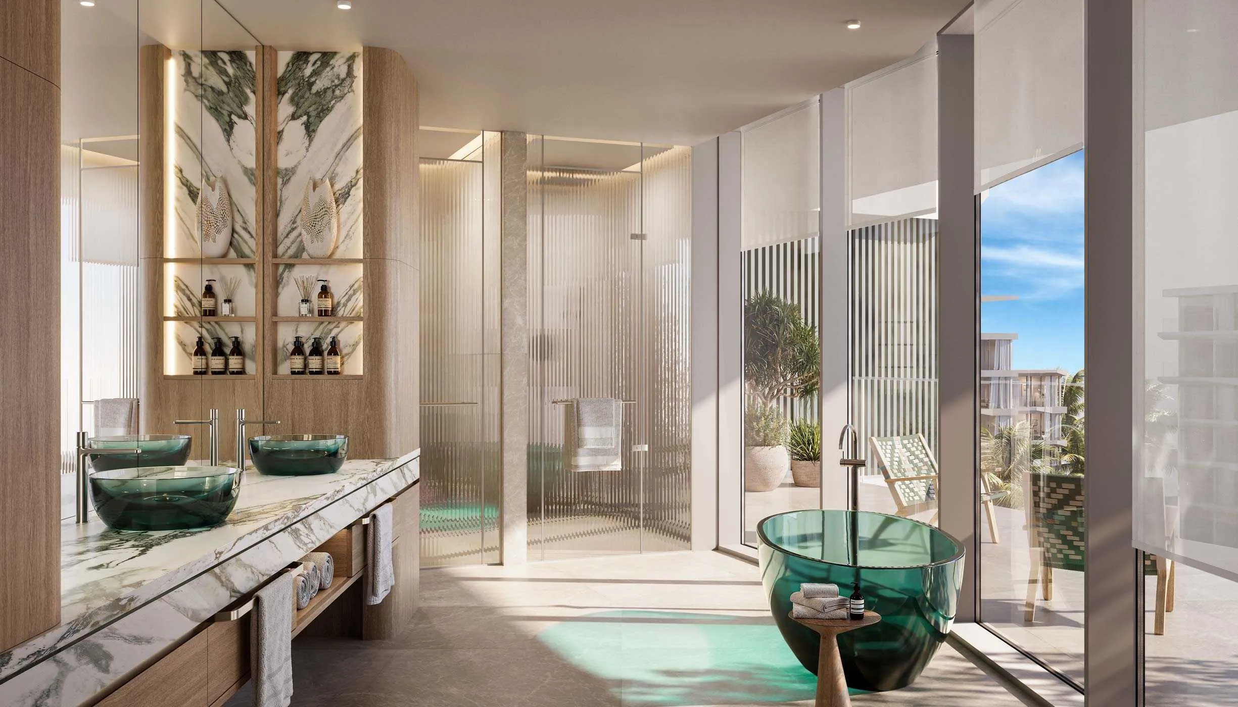 4 Bedroom Apartments for sale in Palm Central Private Residences